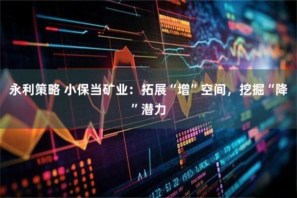 永利策略 小保当矿业：拓展“增”空间，挖掘“降”潜力